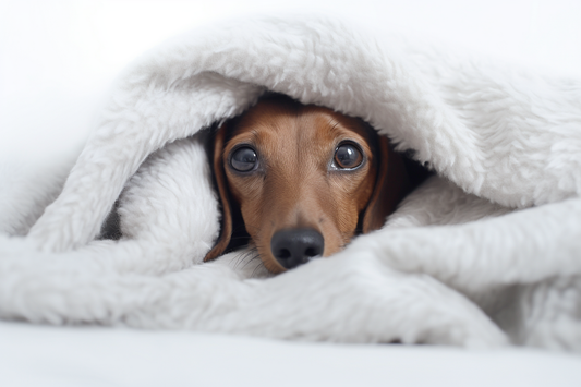 My Dachshund Sleeps Under Blankets, should I worry?